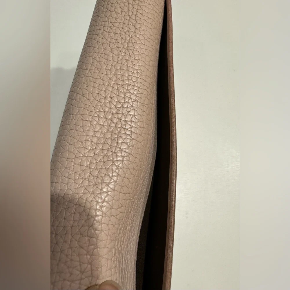 Dior leather saddle wallet on chain